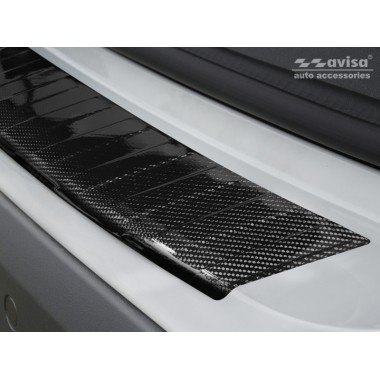 Накладка на задний бампер карбон (Avisa, 2/49225) BMW X1 F48 (2015-) бренд – Avisa главное фото